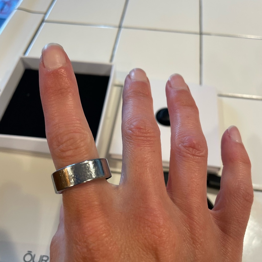 Oura Ring Gen3 - Heritage Silver